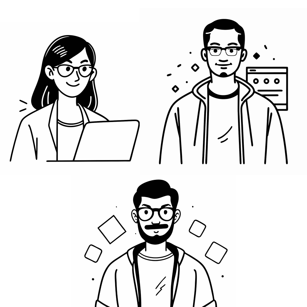 AI for eveyone 8 AI blog writing agente, Emma, Alex, and Noah