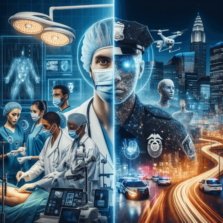 How AI is Transforming Healthcare and Law Enforcement